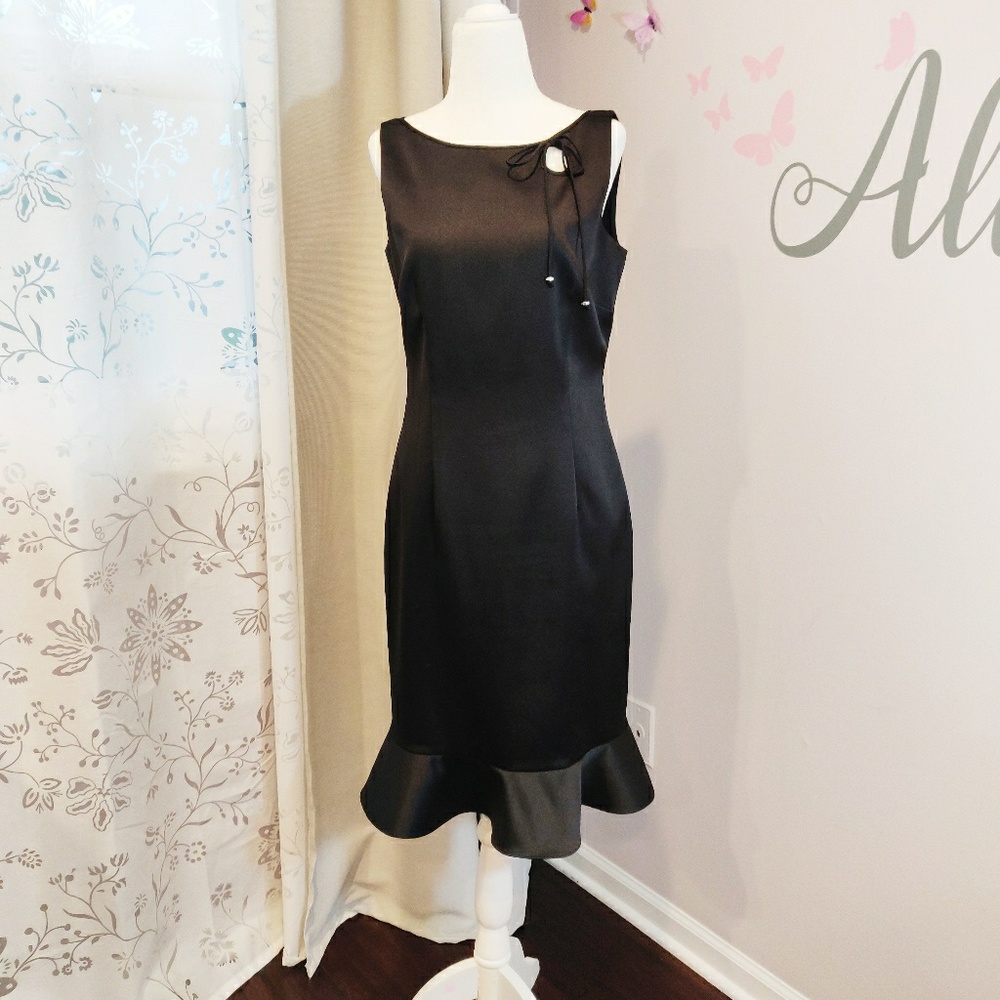 Jane Street black sleeveless cocktail dress